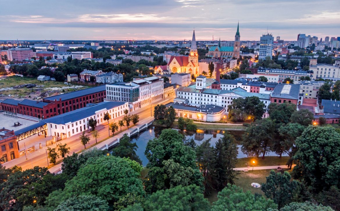 City of Lodz, Poland.